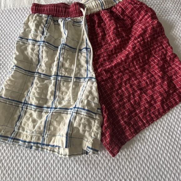 Elan Other - ANTHROPOLOGIE COLORBLOCK BOXERS XXS